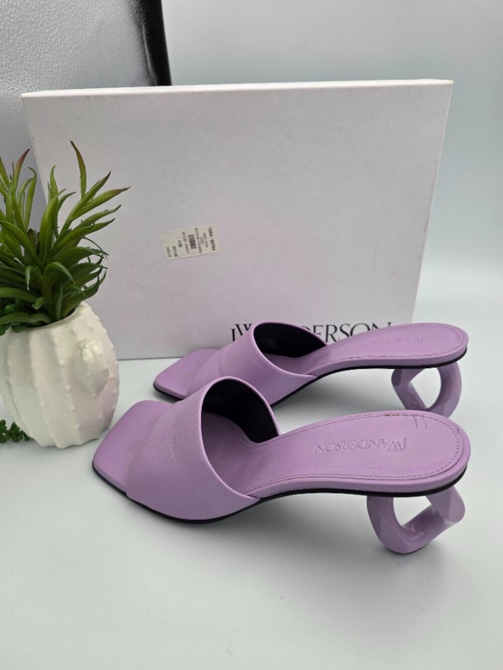 JW Anderson Lilac Sandals – Size 40